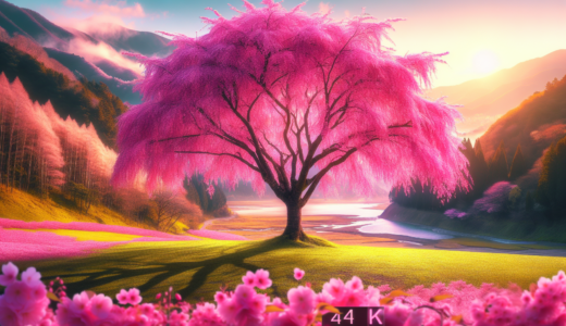 AI画像生成で美しく描かれる桜の世界：最新技術を活用した画像作成の紹介